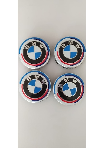 Bmw 50.Yıl Serisi Özel 68Mm Jant Göbeği Logo