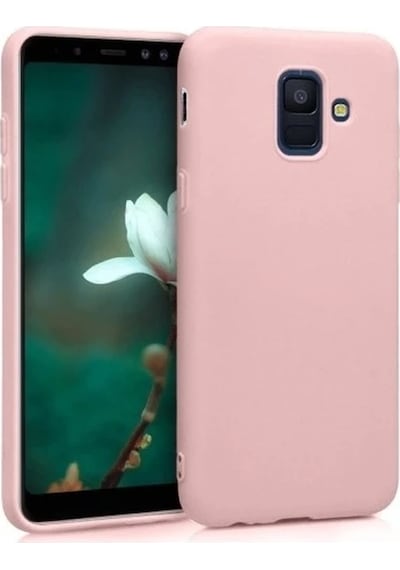 Samsung Uyumlu Galaxy A8 2018 Arka Kapak Silikon Kılıf