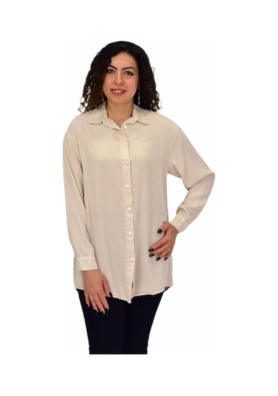 Shine Kadın Uzun Kol Gömlek Bgl-st04647 Taş
