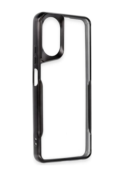 Oppo A38 Uyumlu Kılıf Boyi Silikon Kapak - Siyah