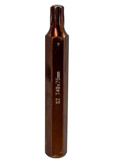 6567 Uzun Torx Bits Uç T40x75 Mm 10 Mm Saplı 6567 Uzun Torx Bits Uç T40x75 Mm 10 Mm Saplı