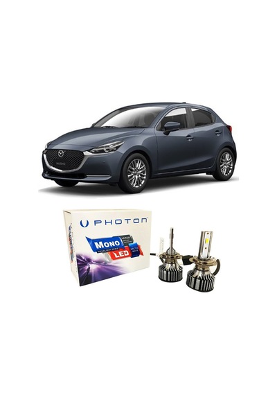 Mazda 2 Kısa Far Ampulü H7 Mono Yeni Seri Beyaz 2014-2023