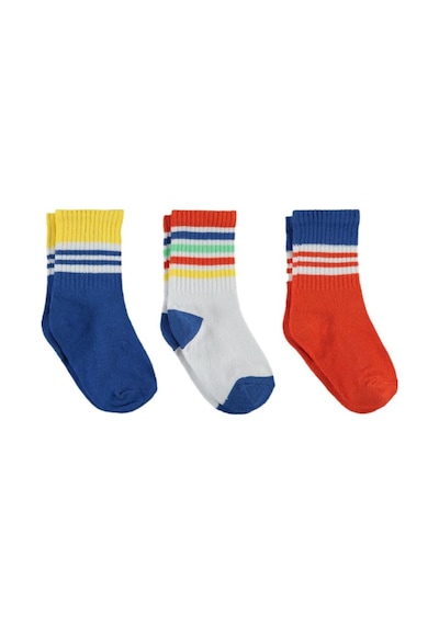 Civil Boys Colorful 3'lü 2-12 Yaş Erkek Soket Çorap - Standart