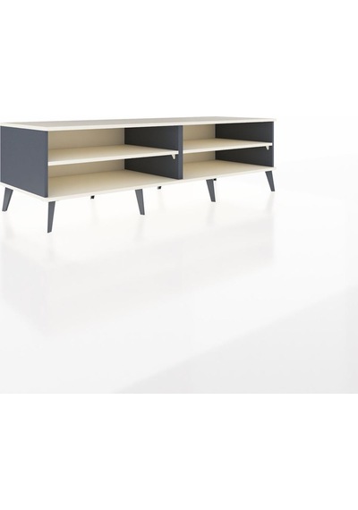 Kronos Tv Ünitesi 2 Raflı 176x59x51 Antrasit-aytaşı/aytaşı Aytası/aytası Kronos Tv Ünitesi 2 Raflı 176x59x51 Antrasit-aytaşı/aytaşı Aytası/aytası