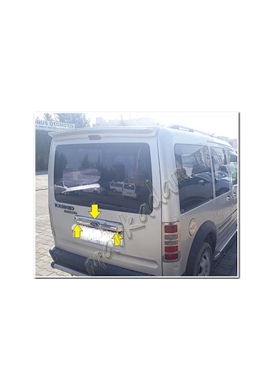 Ford Connect Krom Bagaj Çıtası 2002-2008 Paslanmaz Çelik