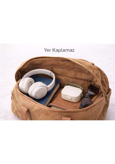 Taşıma Kulplu 7 Bölmeli İlaç Kutusu Çıkarılabilir Bölmeli Küçük Ebat 8,8cm X 8,8cm X 3,8cm 1 Adet