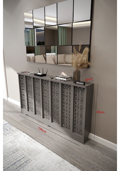 Dekoratif Petek Kaplama Modern Kalorifer Peteği Gizleme Ünitesi 11 Desen 9 Renk İç Ölçü 136 Cm Dış Ölçü 140 Cm Petek 136 Antrasit D5 Dekoratif Petek Kaplama Modern Kalorifer Peteği Gizleme Ünitesi 11 Desen 9 Renk İç Ölçü 136 Cm Dış Ölçü 140 Cm Petek 136 Antrasit D5