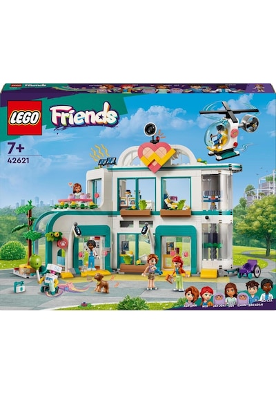 LEGO® Friends Heartlake City Hastanesi 42621 7+ Yaratıcı Oyuncak Yapım Seti - 1045 Parça