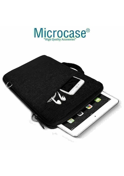 Microcase Apple iPad Air 11 2026 İle Uyumlu Tablet İçin Türkçe Bluetooth Klavye+mouse+tablet Standı-siyah Al8126