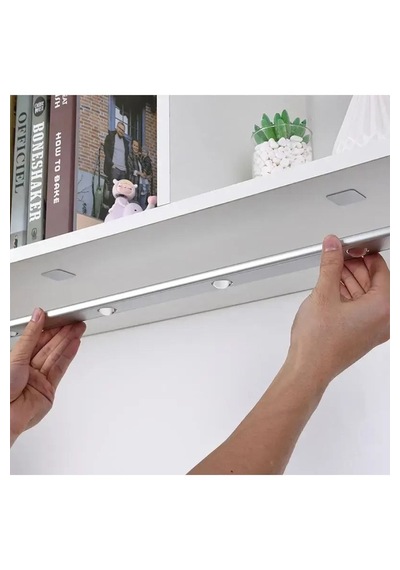 Şarjlı Sensörlü Mutfak Tezgah Aydınlatması 3 Renk 60 Cm