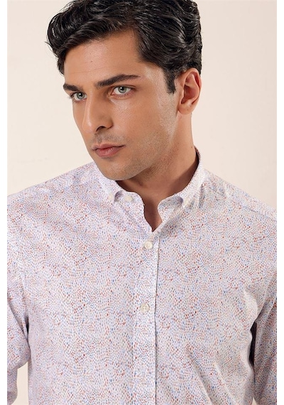 İmza Koyu Mavi Uzun Kollu Baskılı Cepsiz Pamuklu Likralı Casual Slim Fit Dar Kesim Gömlek 1004230136-koyu Mavi Koyu Mavi İmza Koyu Mavi Uzun Kollu Baskılı Cepsiz Pamuklu Likralı Casual Slim Fit Dar Kesim Gömlek 1004230136-koyu Mavi Koyu Mavi
