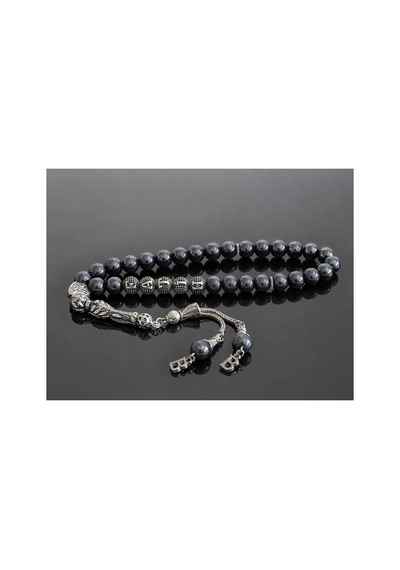 Kişiye Özel Hematit Taşı Tesbih İsim Yazılı Tesbih Harf Püsküllü Erkek Tesbih Erkek Hediyelik Ahşap Kutulu Özel Tasarım Gri - 918358143 Gri - 918358143 Gri