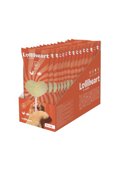 M-pets Lolliheart Balkabaklı Kedi Ödülü 4gr 15li Koli