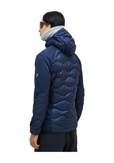 Peak Performance Peak Performance Helium Down Hybrid Hood Erkek Mavi Outdoor Ceketi 18406 Lacivert