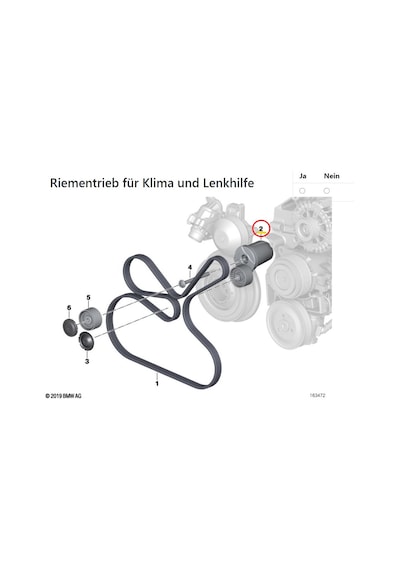 BMW X1 E84 09-15 18dX 20dX 23dX N47 GERGİ KÜTÜĞÜ BİLYALI İNA