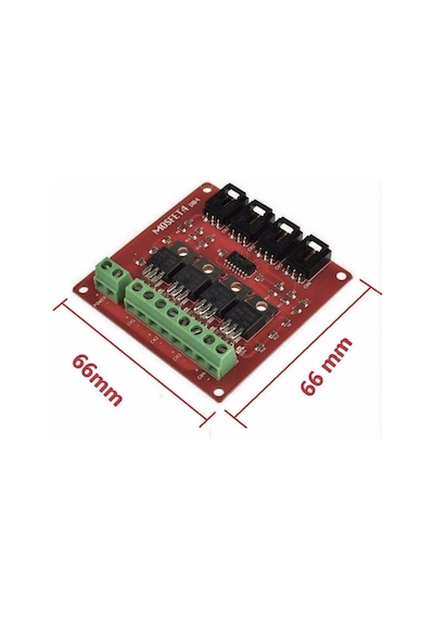 Arduino 4 Kanallı Irf540 Mosfet Modülü