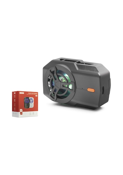Hadron Hdx4394 Fanlı Telefon Soğutucu Bataryalı Led - Siyah