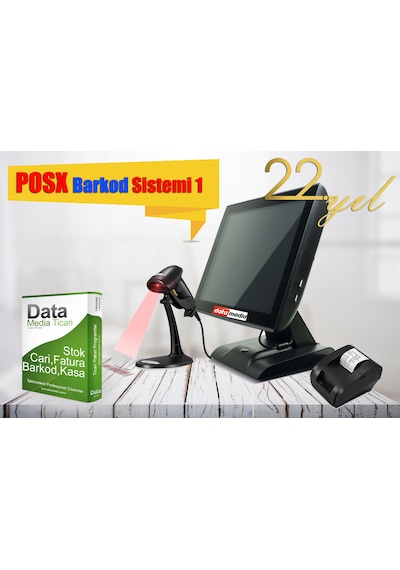 Data Media Posx Dokunmatik Barkod Sistemi