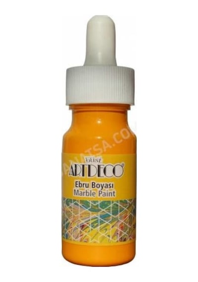 Artdeco Ebru Boyası 30 Ml Koyu Sarı Y-016B-02