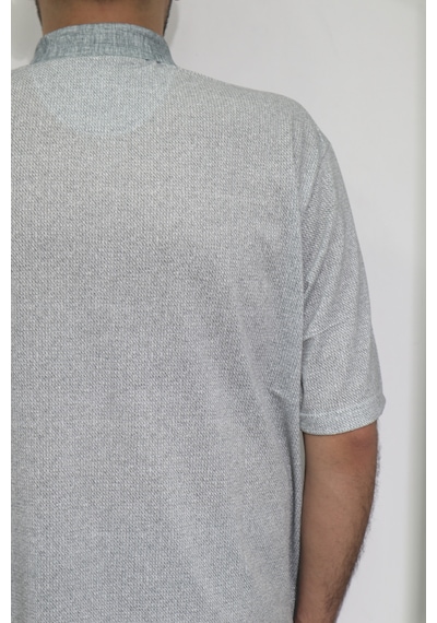 Santa Dmctekstil Erkek Desenli Klasik Kesim Rahat Kalıp Tek Cepli Polo Yaka Battal T-shirt Haki Santa Dmctekstil Erkek Desenli Klasik Kesim Rahat Kalıp Tek Cepli Polo Yaka Battal T-shirt Haki