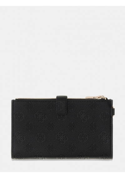Guess Anise Çift Fermuarlı Organizer Kadın Siyah Cüzdan Swpd9916157-blo