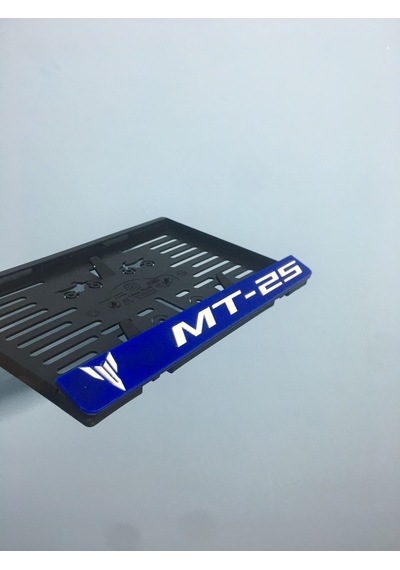 Mt-25 Pleksi Motor Plakalığı