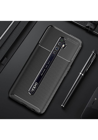 Oppo Reno 2Z Elde Kaymayan Kamera Korumali Kalite Silikon Kilif 424797605