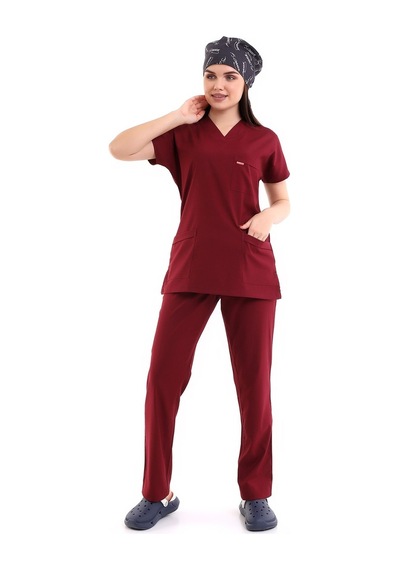 Bflex Soft Yarasa Kol Takım - 6407 Bordo Soft-6914