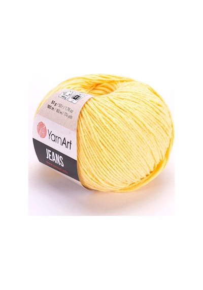 Yarnart Jeans Amigurimi & Motif El Örgü Ipi - 88 Sarı