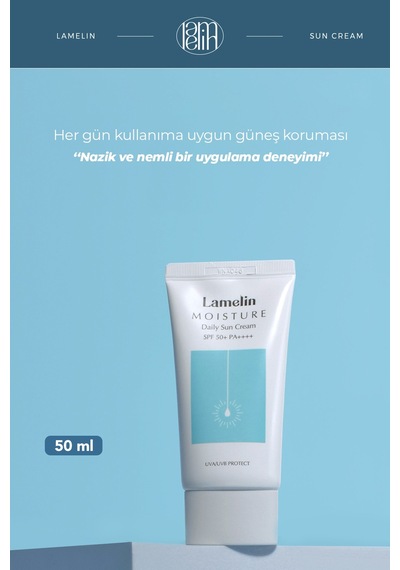 Hafif Yapılı Nemlendirici Güneş Kremi Spf 50+ Pa++++ Moısture Daily Sun Cream