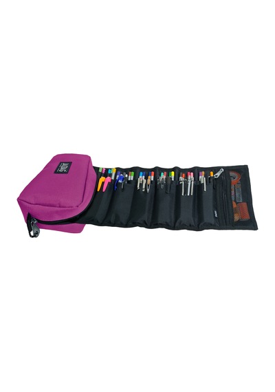 Jacbag Organizer Roll Up-rulo Organizer Kalem Çantası Organizer Roll Up-pembe renkli