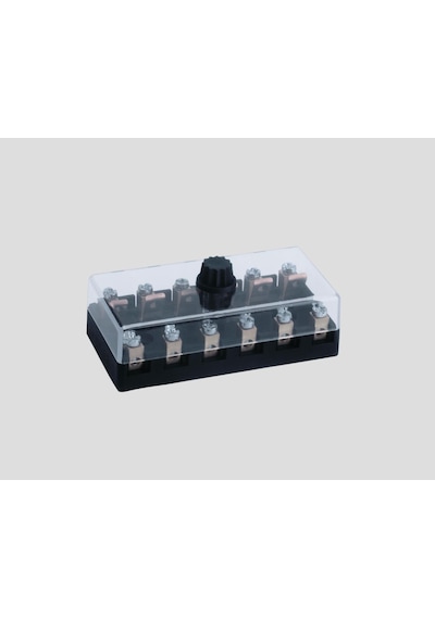 Aksa 01-011 6 Yuvalı Taş Sigorta Kutusu Sigorta Yuvası N11.579