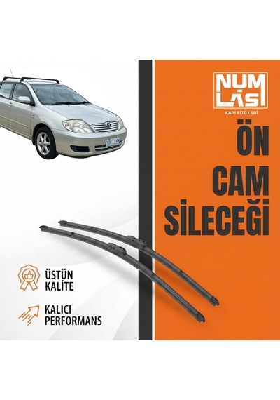 Toyota Corolla Station Wagon 2000-2006 Ön Cam Silecek Takımı Numlas-a Kalite-nm0277