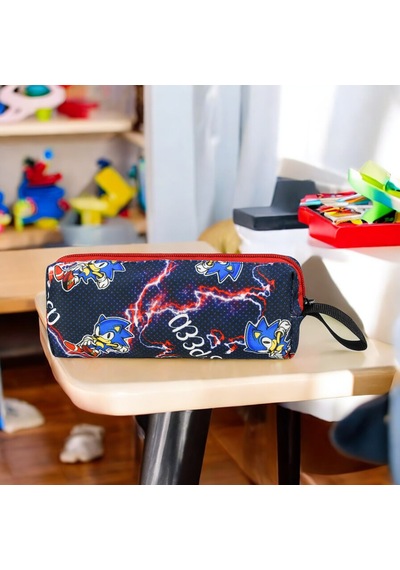 Erkek İlkokul Ortopedik 3'lü Set Kalemlik Beslenme Çanta Model 5