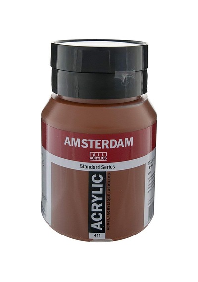 Talens Amsterdam Akrilik Boya 500Ml. N 411 Burnt Sienna