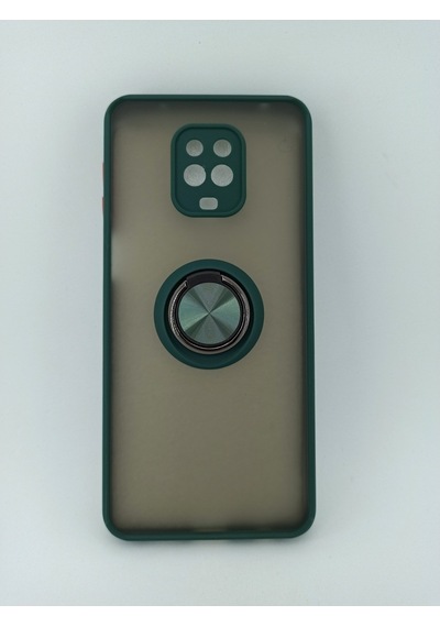 Xiaomi Note 9 Pro Buzlu Mat Yüzüklü Fri Slikon Kilif 459868404
