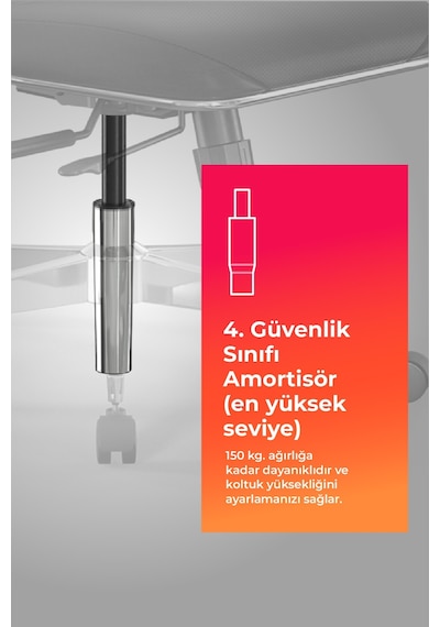 Ergolife Synchrosit 10 Ergonomik Ofis Sandalyesi Bel Destekli, Yükseklik Ayarlı, Çalışma Sandalyesi -1d1.d.1.333 Çok Renkli Ergolife Synchrosit 10 Ergonomik Ofis Sandalyesi Bel Destekli, Yükseklik Ayarlı, Çalışma Sandalyesi -1d1.d.1.333 Çok Renkli