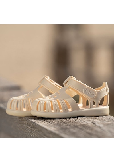 İgor Unisex Çocuk Sandalet S10271 Krem