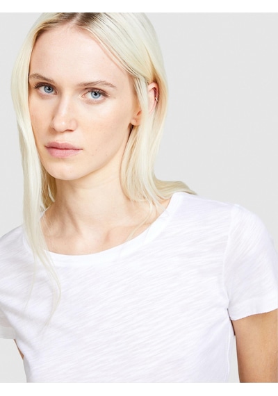Sisley Pamuk Modal Karışımlı Normal Kalıp Bisiklet Yaka T-shirt Kadın Beyaz T-shirt - 324p3tnhl11a2 Sisley Pamuk Modal Karışımlı Normal Kalıp Bisiklet Yaka T-shirt Kadın Beyaz T-shirt - 324p3tnhl11a2