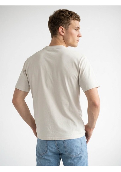 Loft Loose Fit Taş Erkek T-shirt Lf2040582