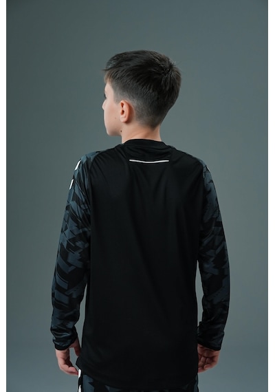 Hummel Line Kaleci Tek Üst Forma Siyah Çocuk