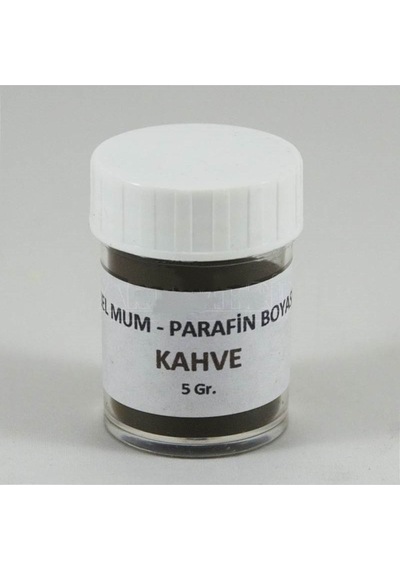 Kahverengi Jel Mum Ve Parafin Toz Boyası 5 Gr 6