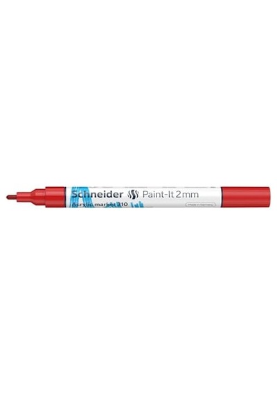 310 Akrilik Marker 2mm Kırmızı- 120102
