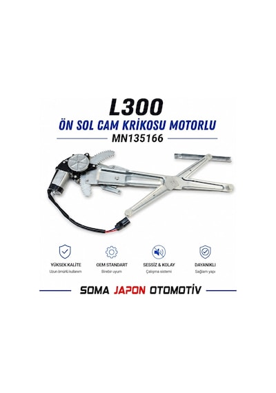 L300 97-08 Cam Krikosu Motorlu Ön Sol