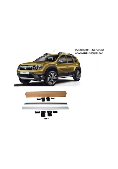 Dacia Duster Port Bagaj Çıtası / Tavan Ara Atkı Barı 2014-2017 (434678871)