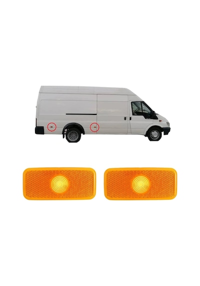 Transit V347 Jumbo 2006 Yan Gövde Sinyali Jumbo Gövde Sinyali Oem No:vyc155034ac