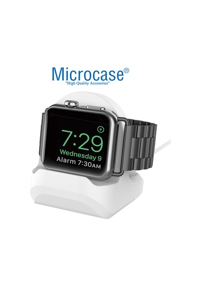 Apple Uyumlu  Watch Tüm Seriler için Mini Silikon Şarj Standı - AL3569