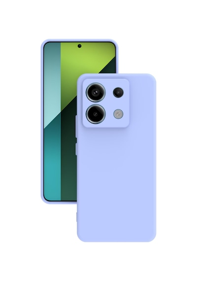 Reeder S19 Max Pro S Zoom Kılıf Kamera Korumalı Silikon Rubber Arka Kapak Lila