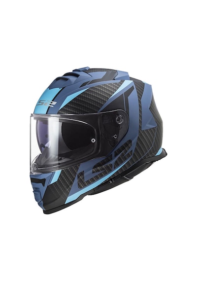 Ls2 Storm Racer Kapalı Kask Mat Mavi