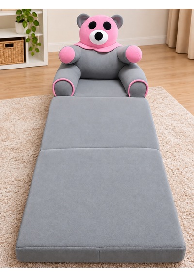 Teknor Ayıcık Katlanabilir Çocuk Koltuğu 120 Cm Pembe